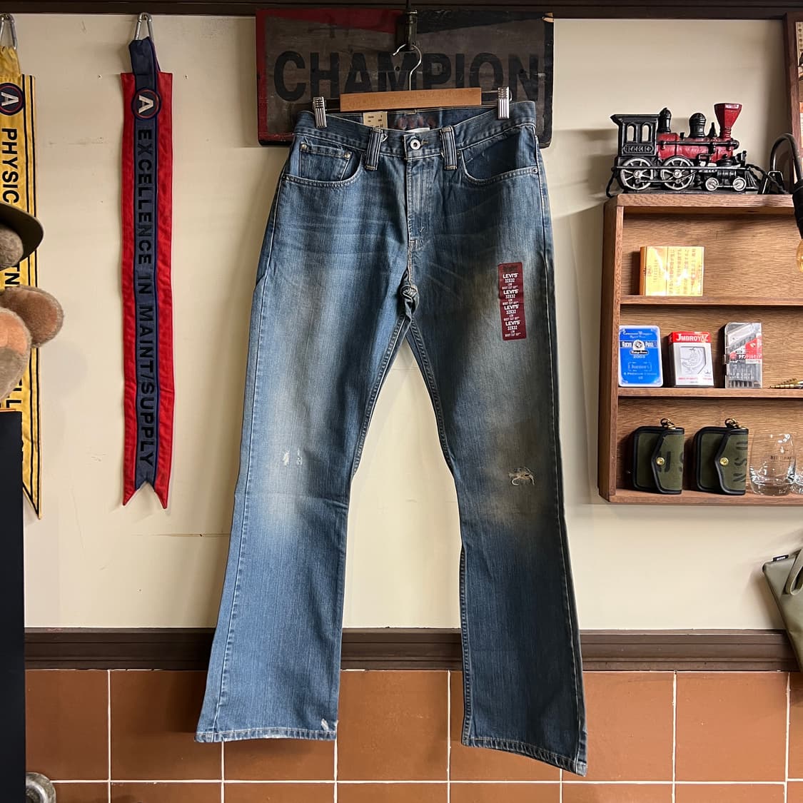 00's 리바이스 527 부츠컷 32x32 Size Mexico 데드스탁 상품이미지1