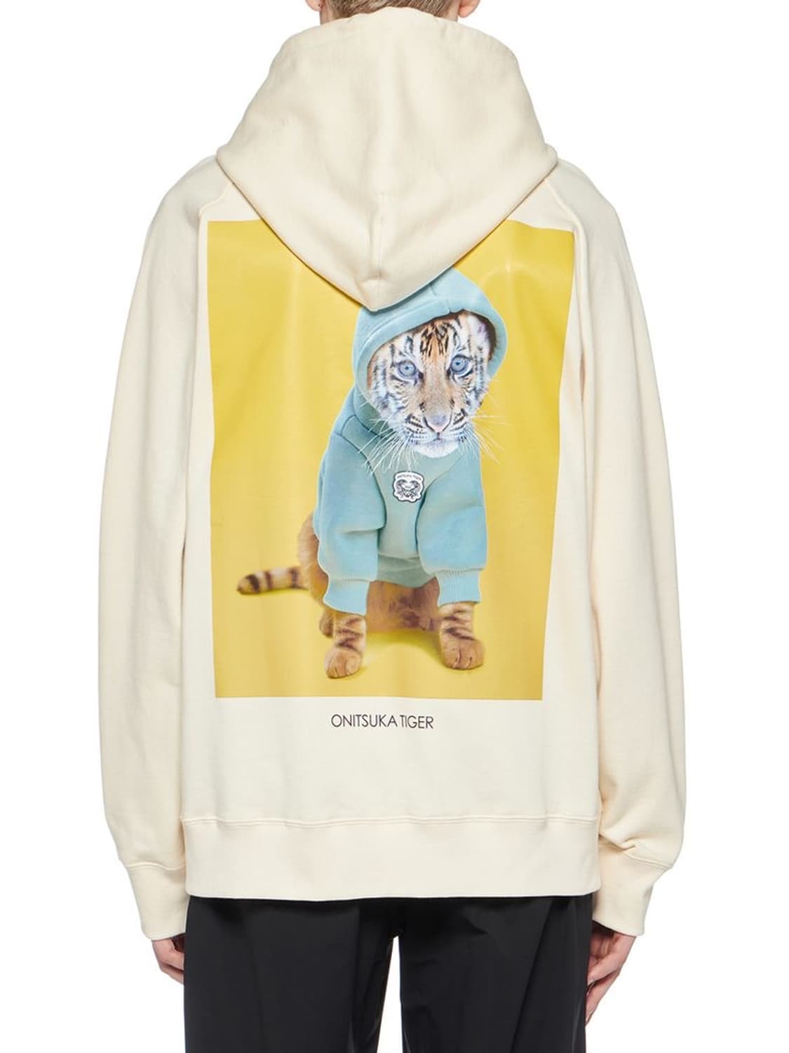 (XL) 오니츠카타이거 호랑이 프린팅 후드 티셔츠 상품이미지1