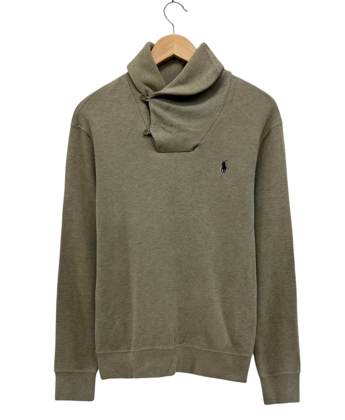 00s 폴로 숄카라 니트 올리브 (M) 상품이미지1