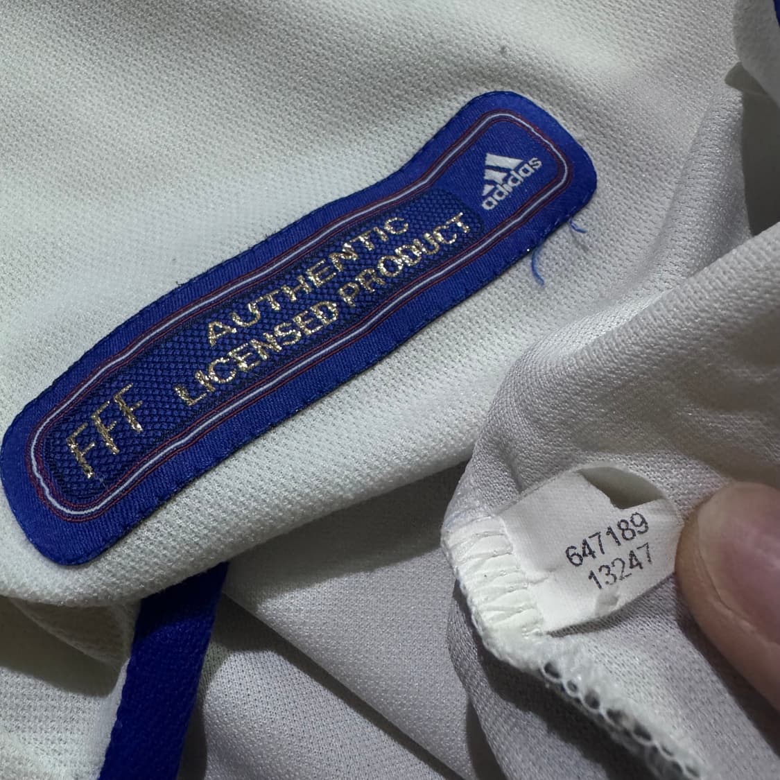 2000-01 아디다스 프랑스 어웨이 유니폼 NO.10 지단 상품이미지7