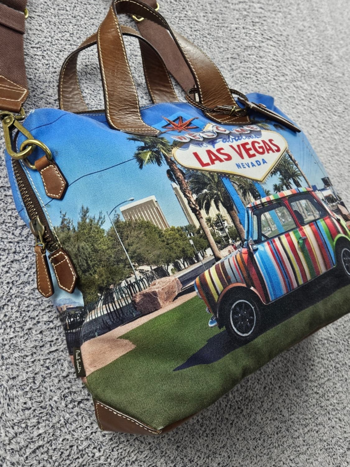 폴 스미스 라스베가스 미니쿠퍼 캔버스 토트백 (42X31) / 11035 상품이미지2