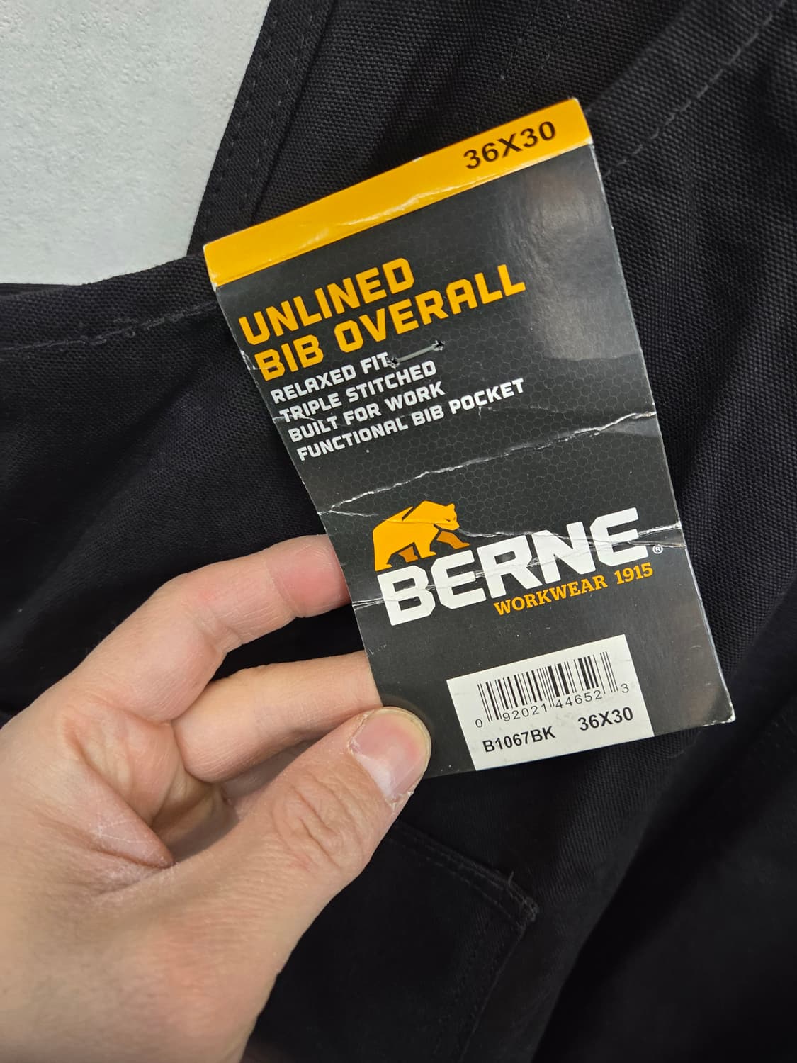 Berne 워크웨어 카펜터 오버롤 팬츠 36 상품이미지5