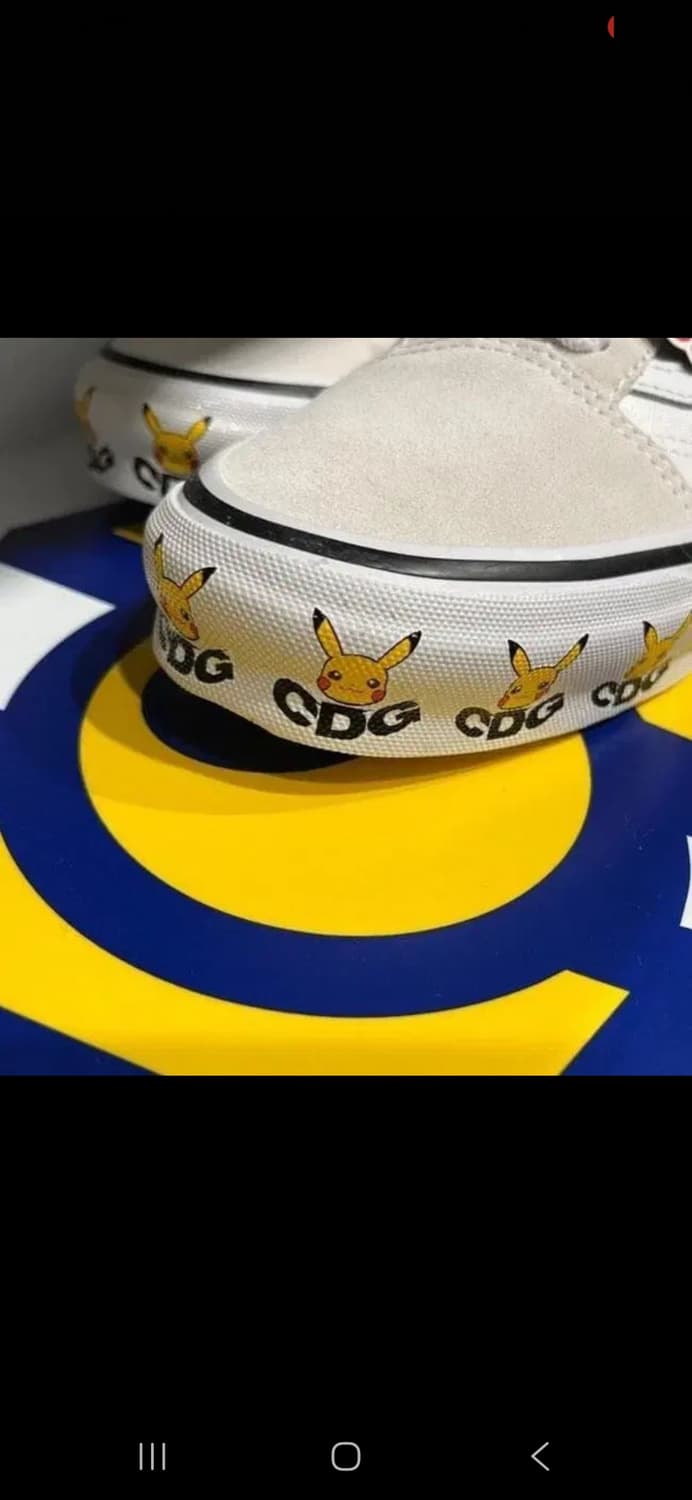 꼼데가르송 ×피카츄 콜라보 스니커즈(새해특가) 상품이미지2