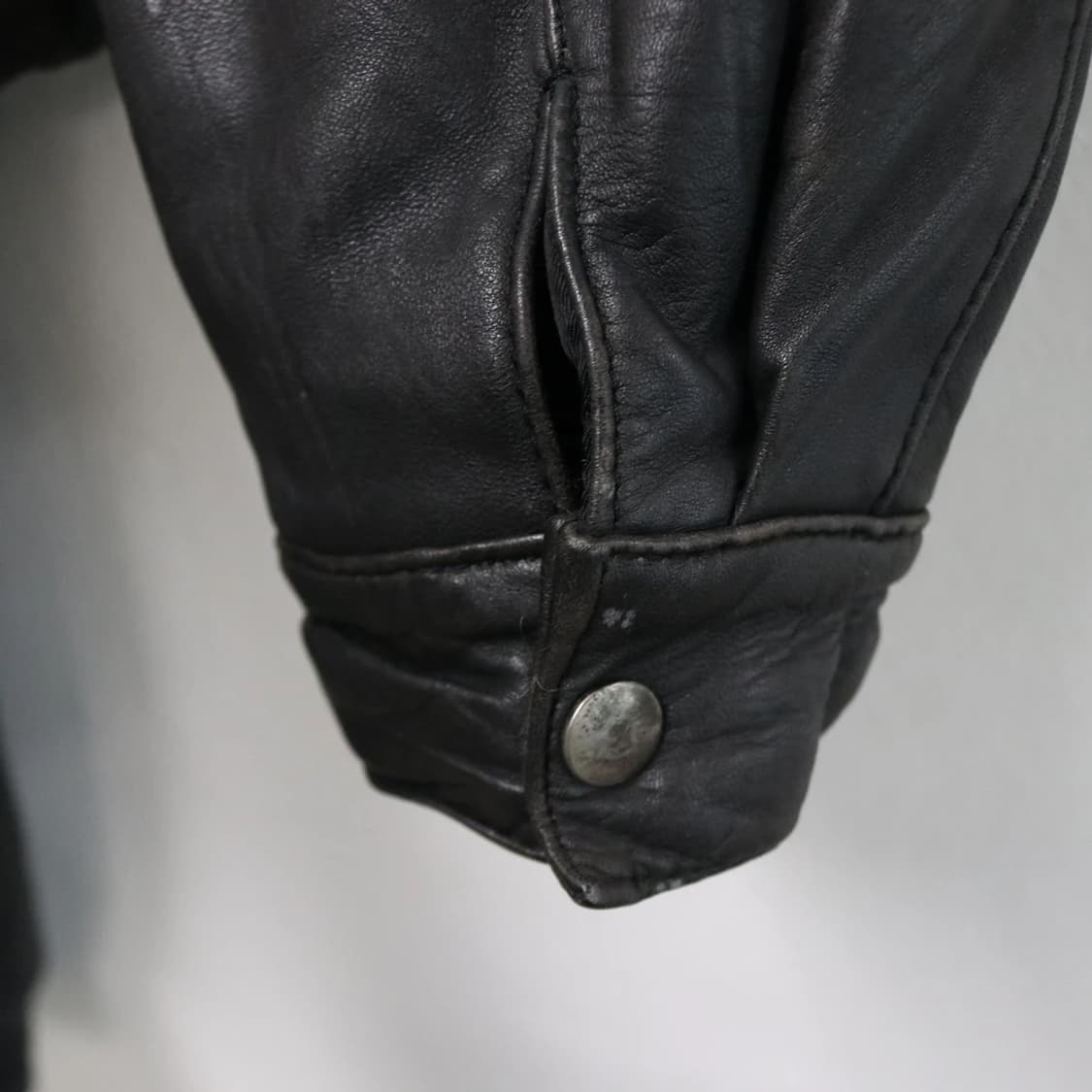 블랙 양가죽 블루종 자켓 60359 상품이미지8