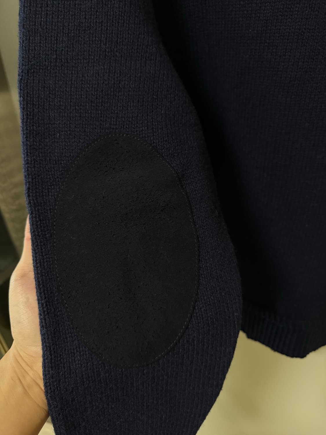 마르지엘라 더블 레이어드 엘보우 패치 니트 상품이미지4