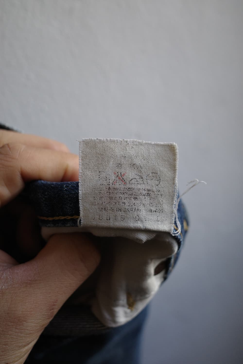 90s 리바이스 702 빅 E 셀비지 데님팬츠 상품이미지10