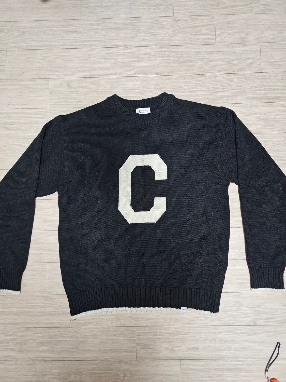 커버낫 c 로고 니트 s사이즈 상품이미지1