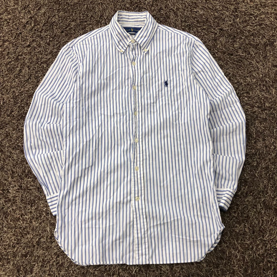 폴로 랄프로렌 스트라이프 셔츠 실측 95-100 상품이미지1
