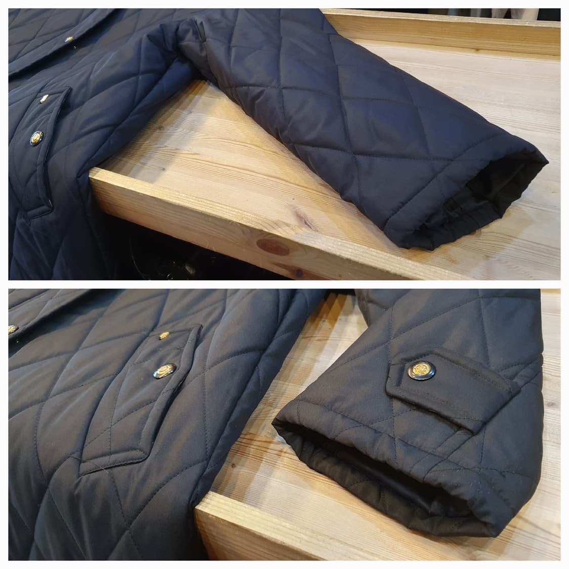 77.닥스 블랙 패딩코트 상품이미지6