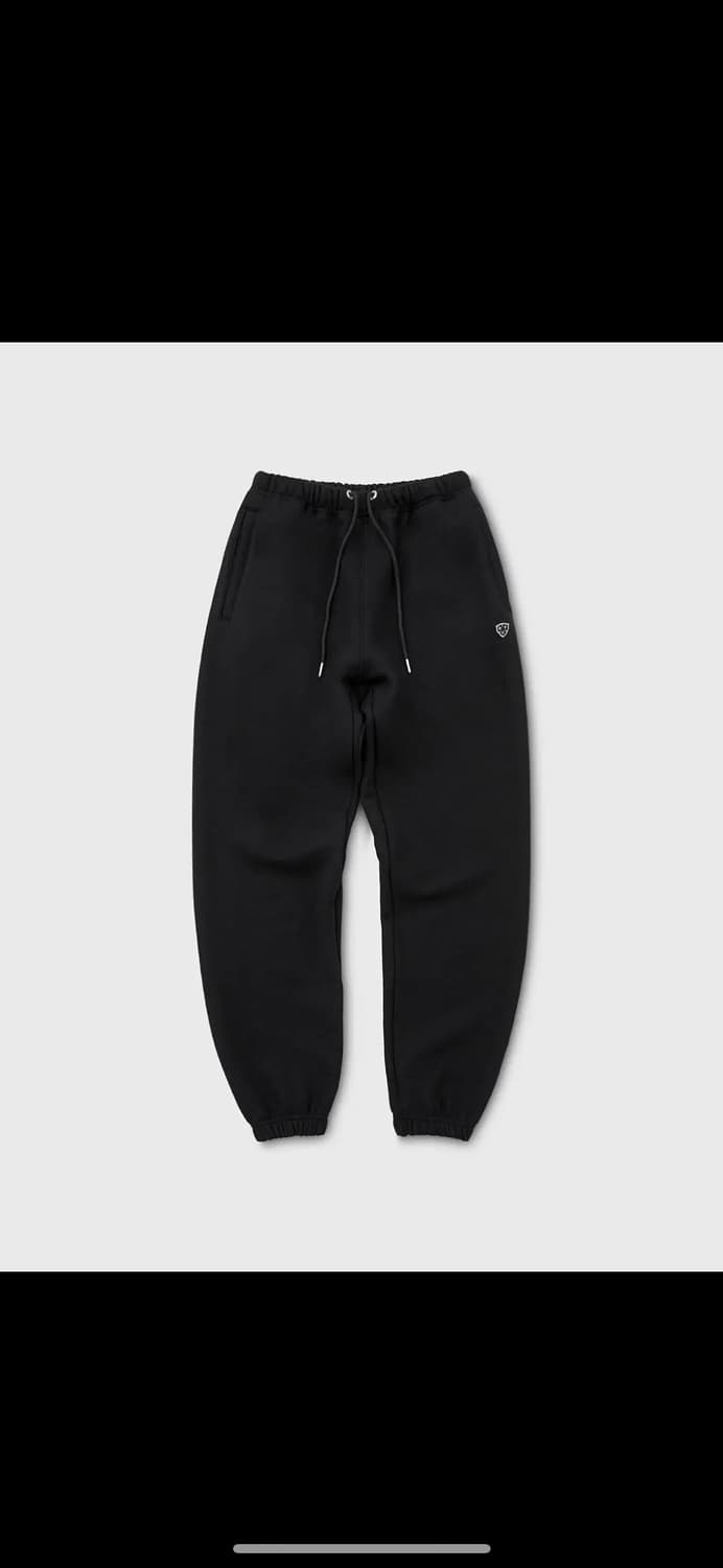 헤리티지플로스 메리노울 조거팬츠 블랙 스몰 새상품 상품이미지1