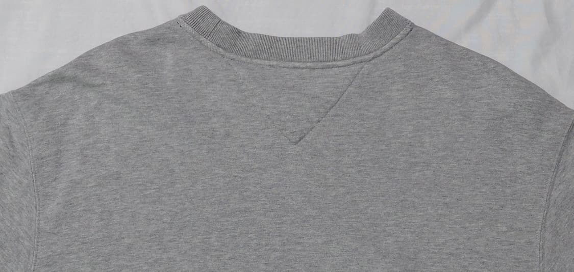 [M~L] 타미 힐피거 정품 클래식 로고 맨투맨 (그레이/기모없음) 상품이미지6