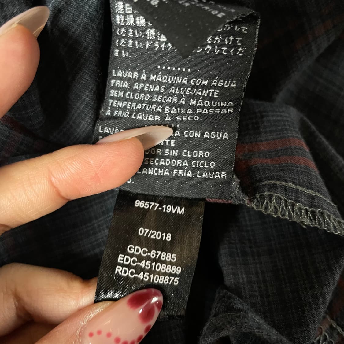 할리데이비슨 다크그레이 레드 체크 패턴 반팔 셔츠 3XL 상품이미지6