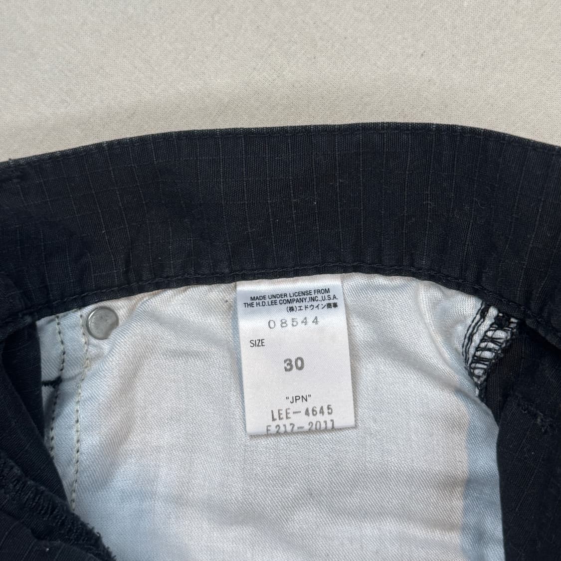 30inch) Lee 리 카우보이 립스탑 신치백 하프 팬츠 상품이미지8
