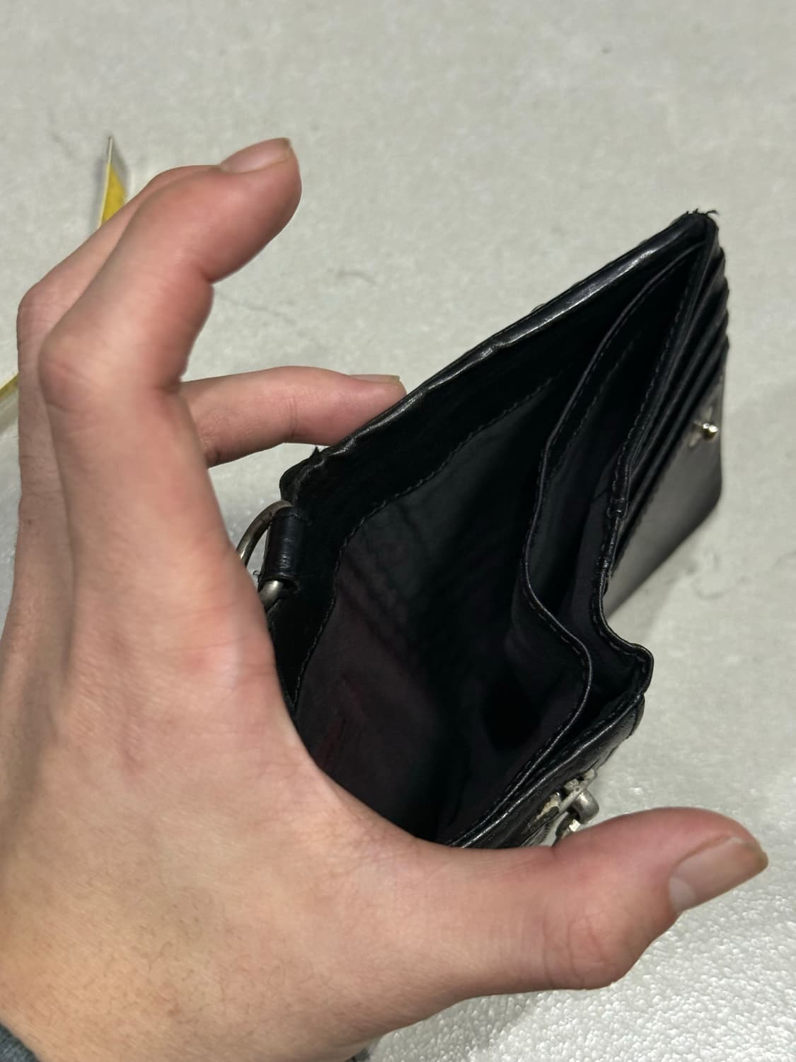 히스테릭 글래머 아카이브 스터드 폭탄 뱃지 가죽 지갑 상품이미지8