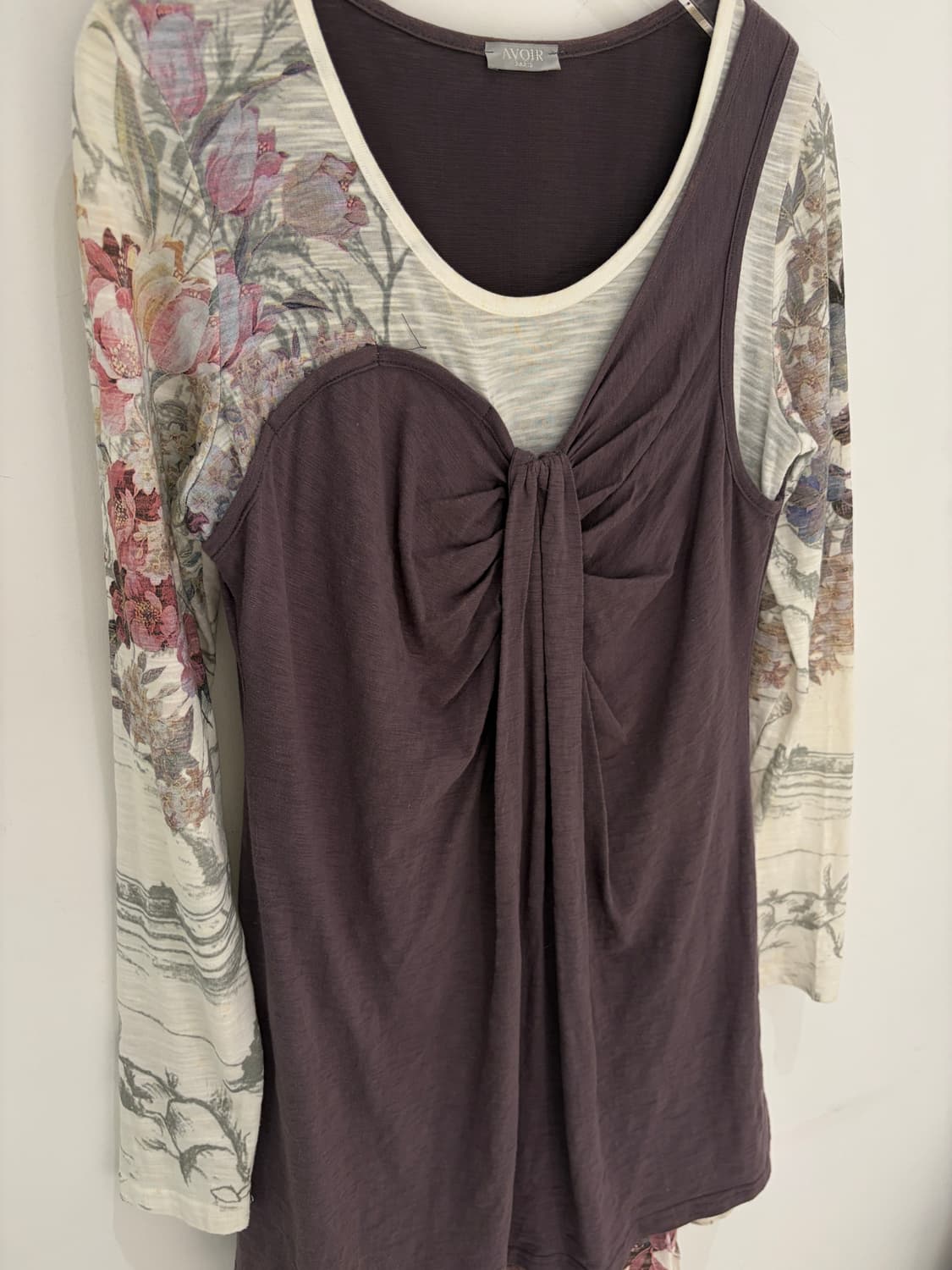 ribbon flower top&dress 상품이미지2