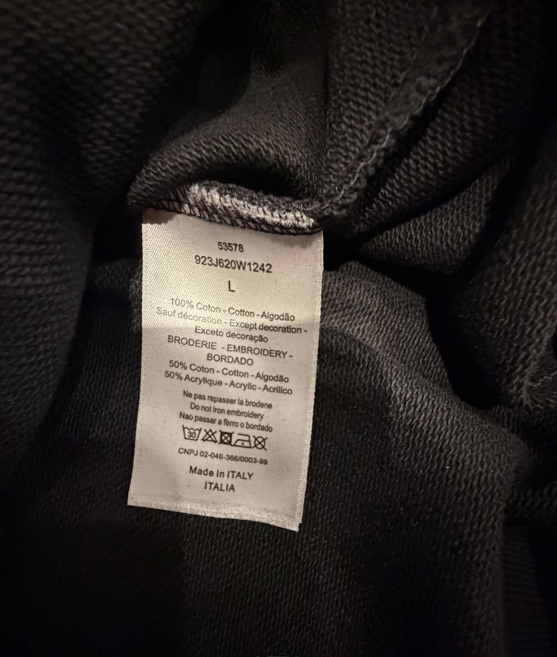 [디;올] 새상품 / 후드 / 약 110 사이즈 상품이미지4