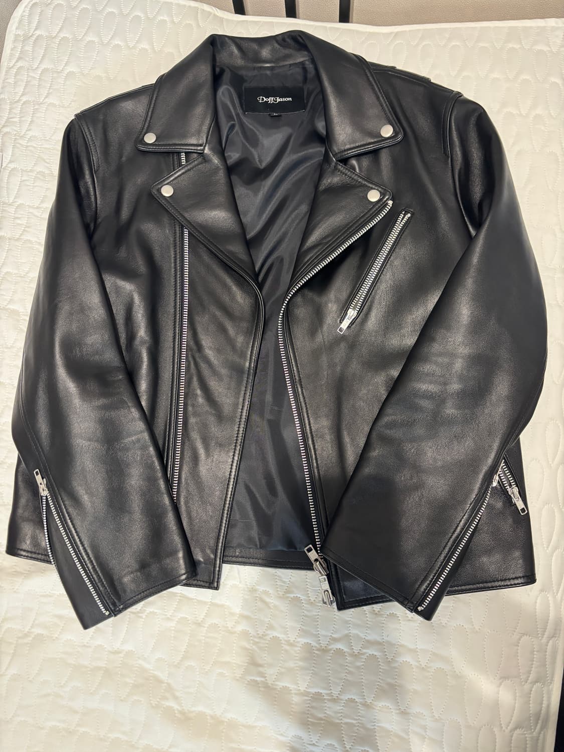 도프제이슨 램스킨100 라이더 자켓 상품이미지1