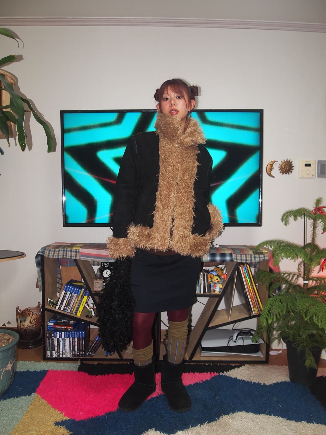 VTG 퍼 트리밍 자켓 상품이미지3