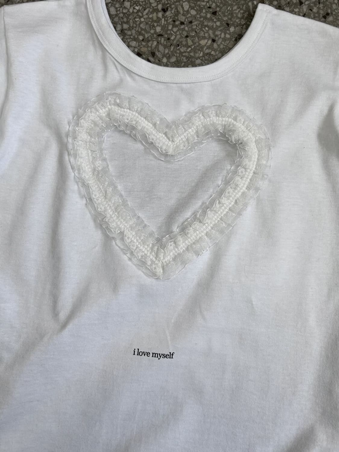 동은 Slogan Short Sleeved T-shirt, white 상품이미지2