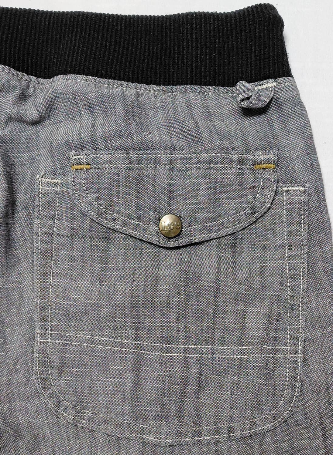 [30] Lee x Edwin JP 조거 워크 팬츠 (샴브레이 그레이) 상품이미지9