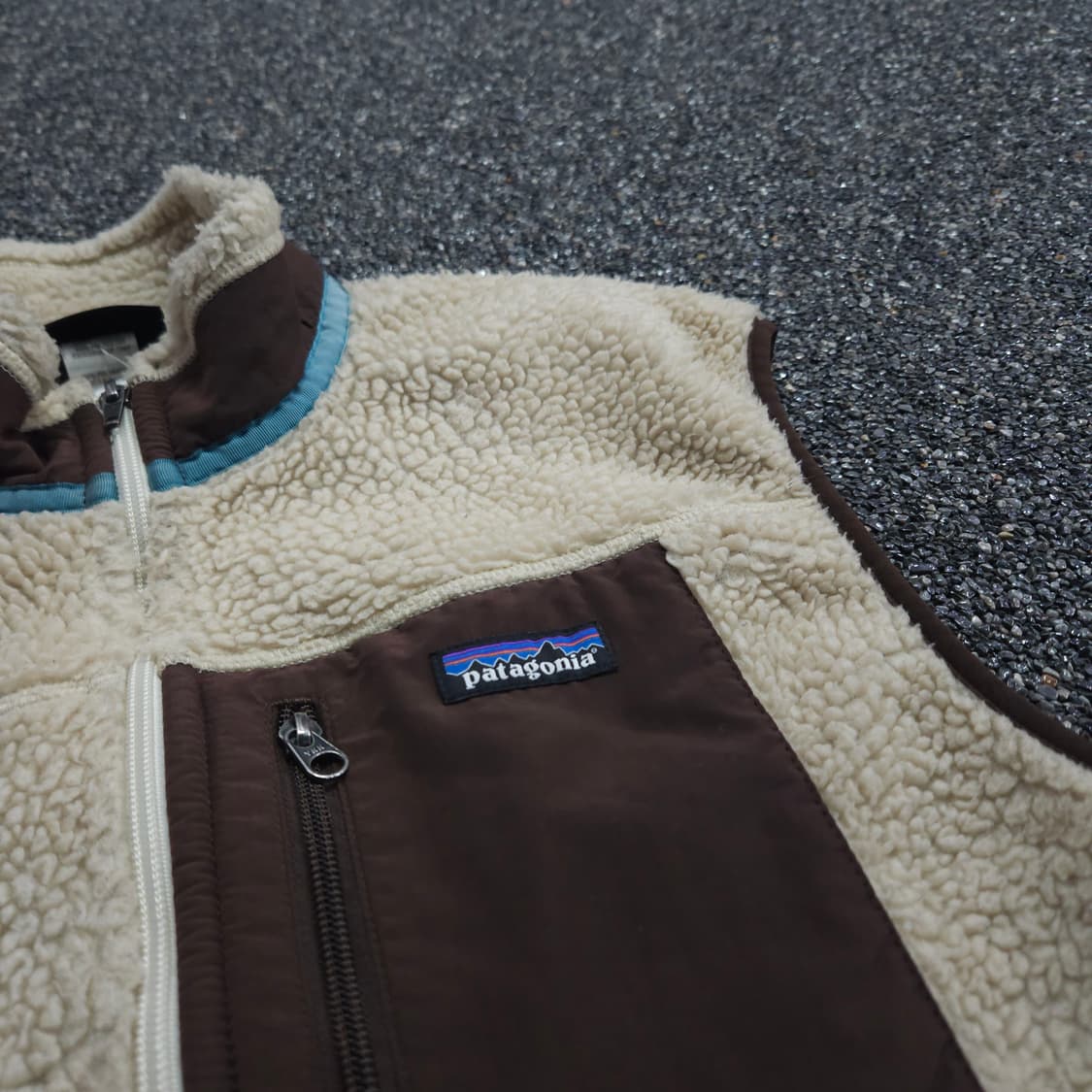 파타고니아 레트로 X 브라운 플리스 베스트 (L) 상품이미지3
