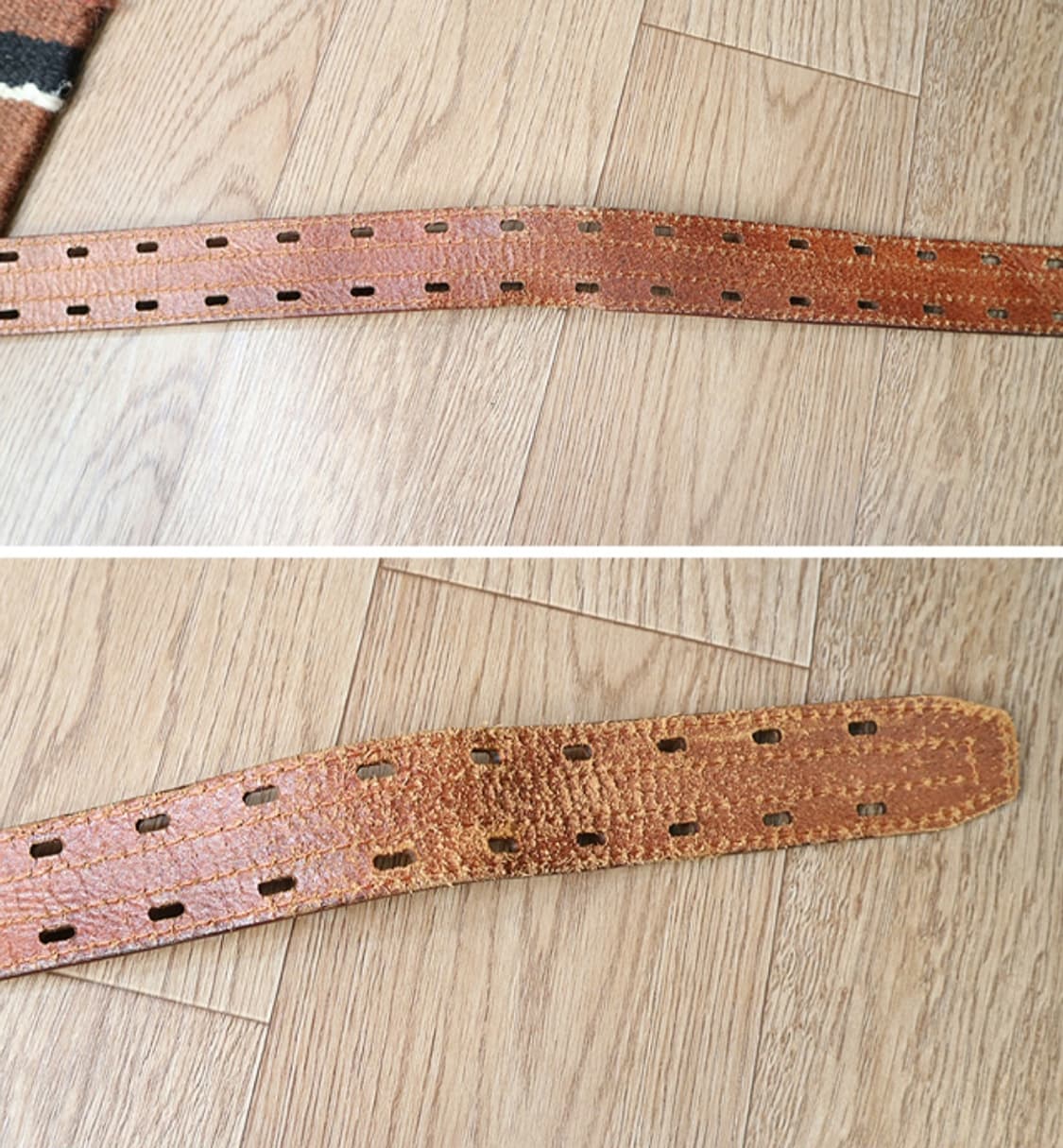 튼튼한 빈티지 가죽 벨트 33미만 상품이미지6