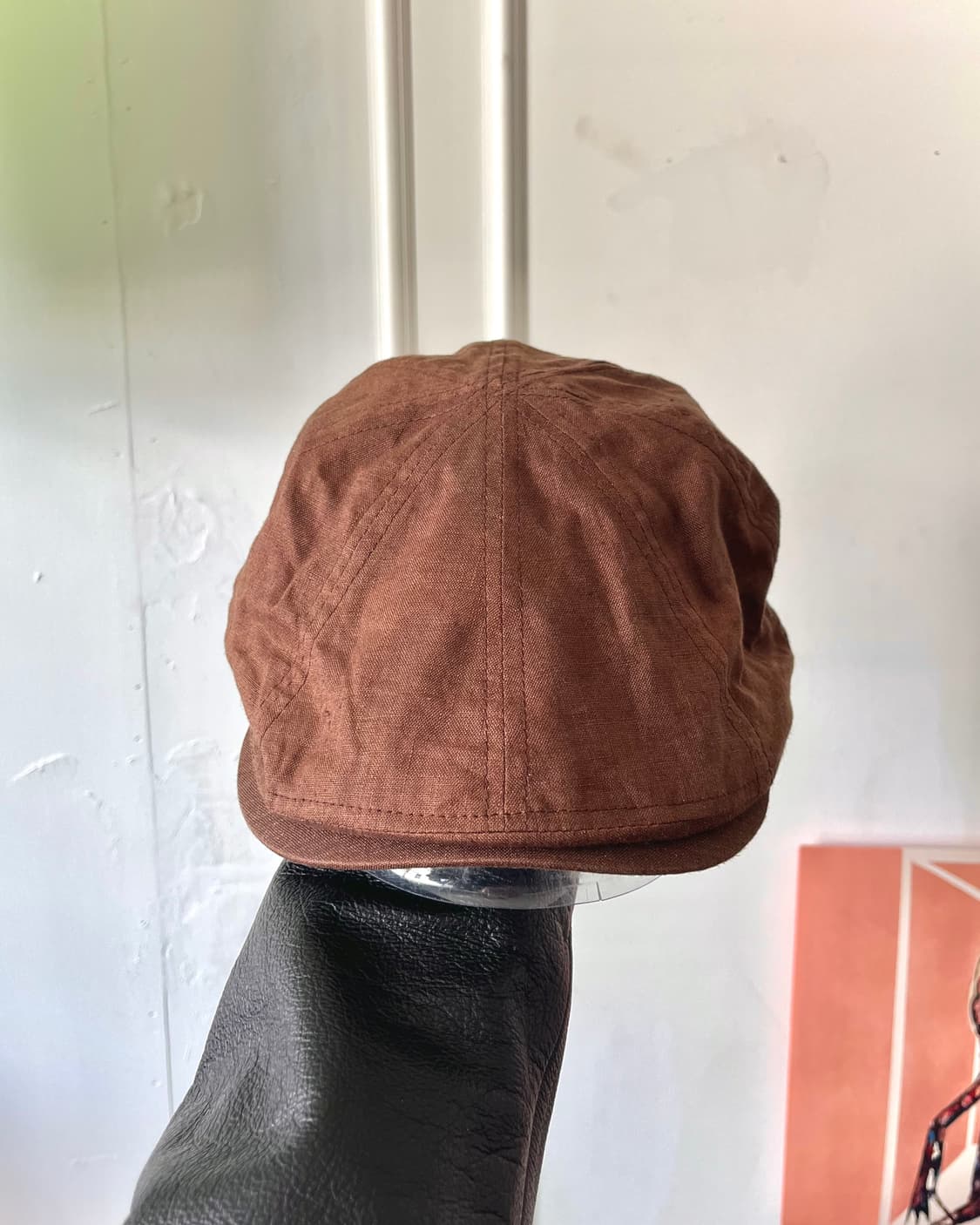 JPN Vintage 8-Panel Linen Hunting Cap 상품이미지3