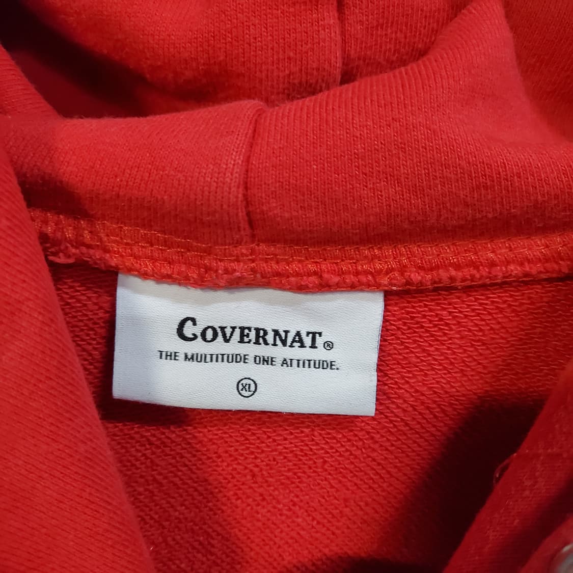 커버낫 빅로고 후드티  상품이미지5