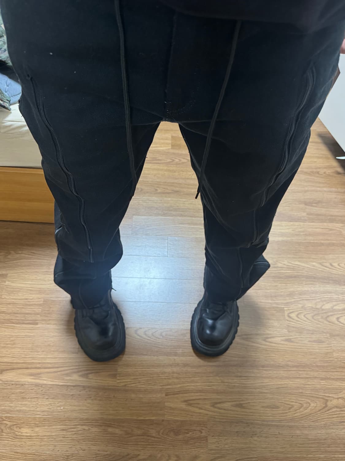 지퍼 플레어진  상품이미지4