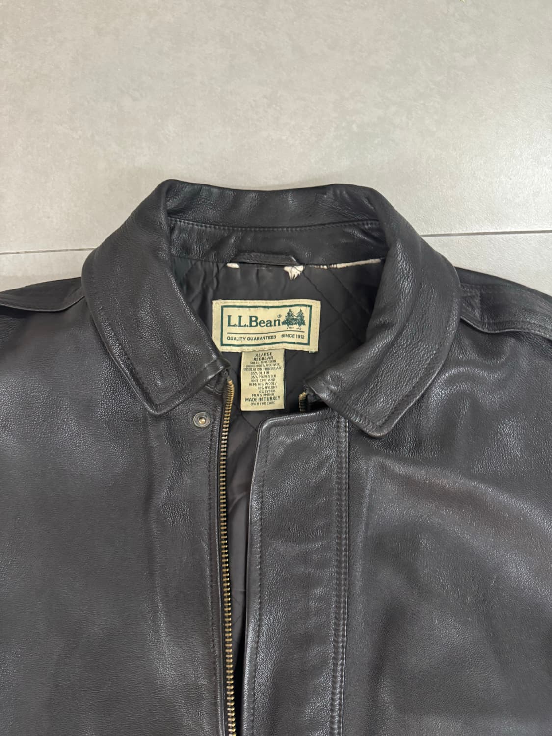 90’s 빈티지 L.L Bean 염소가죽 A2 자켓 XL 상품이미지2