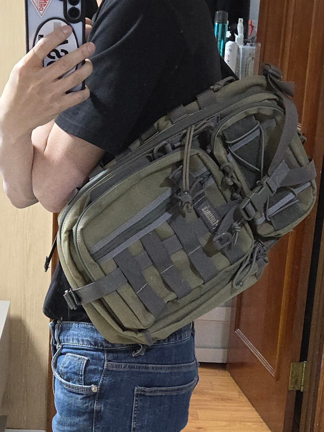 (착샷) 맥포스 트랜스포머 슬링백 크로스백 상품이미지10