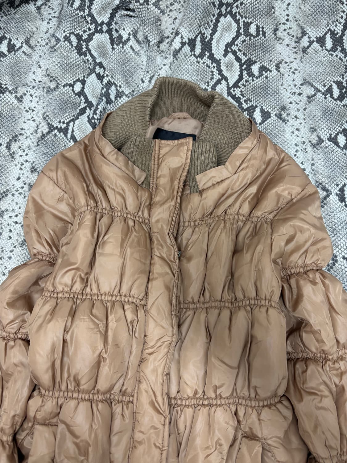 [COLZA]Y2K shirring Detail Padding 상품이미지6