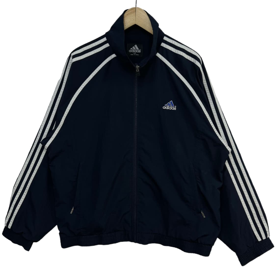아디다스 올드스쿨 네이비 바람막이 자켓 상품이미지1