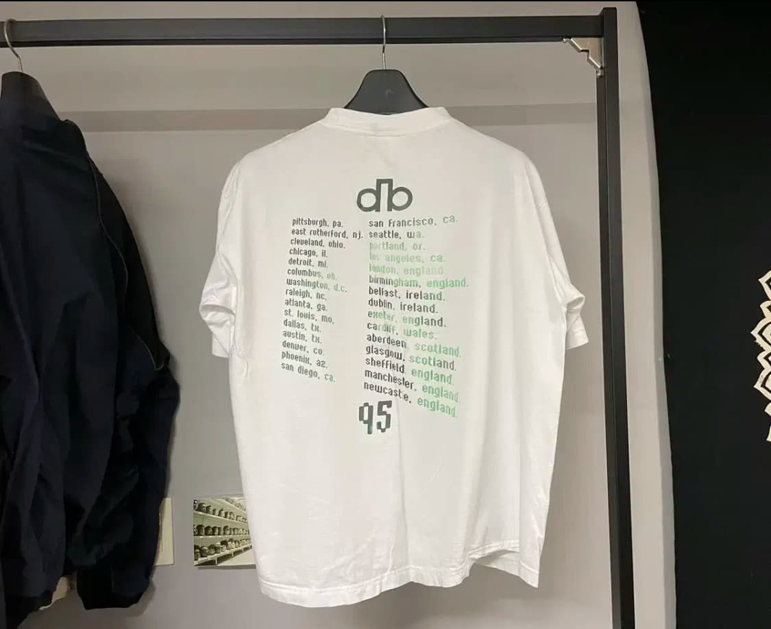 데이비드 보위 90s 밴드티 상품이미지3