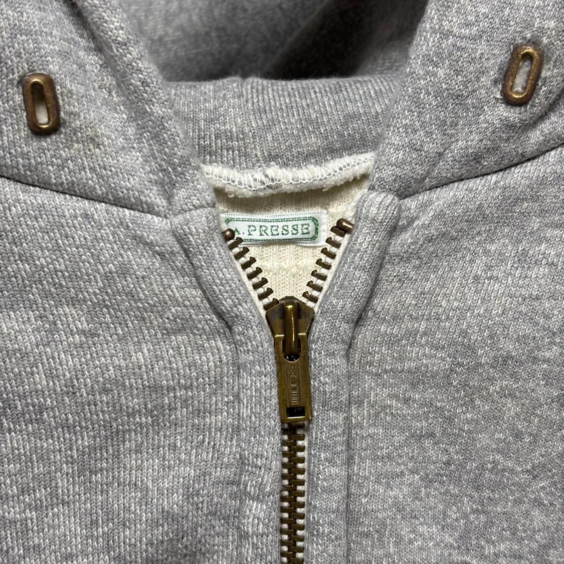 2) 아프레쎄 a.presse 25ss 후드 집업 상품이미지2