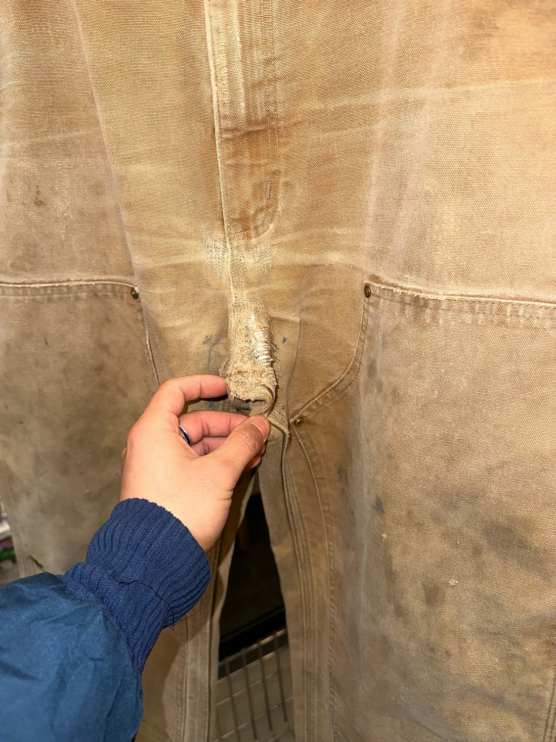 90’s Carhartt canvas double knee pants  상품이미지7