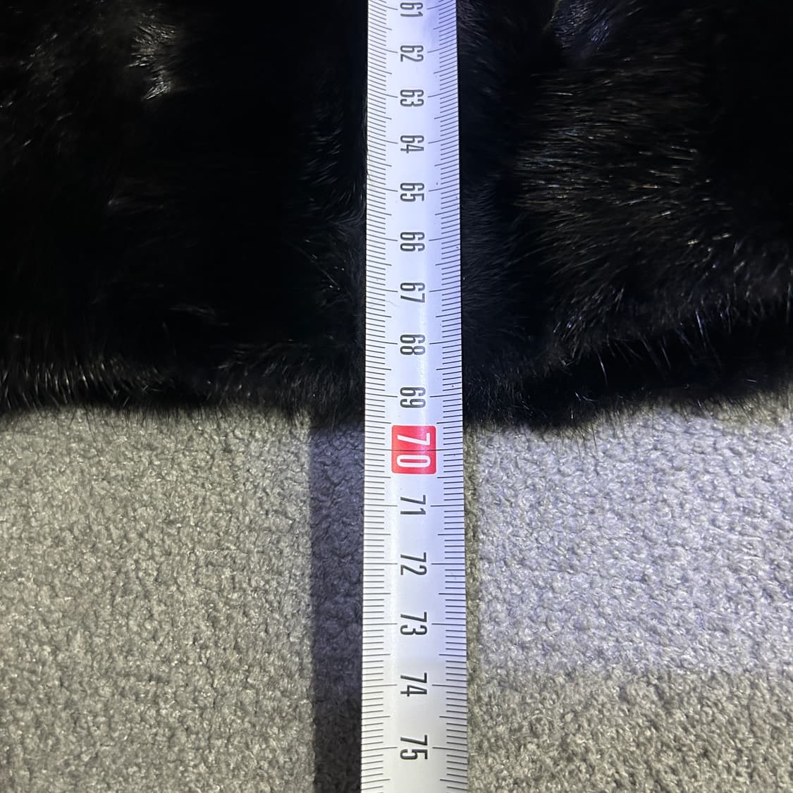 진도 끌레베 블랙 밍크코트  상품이미지6