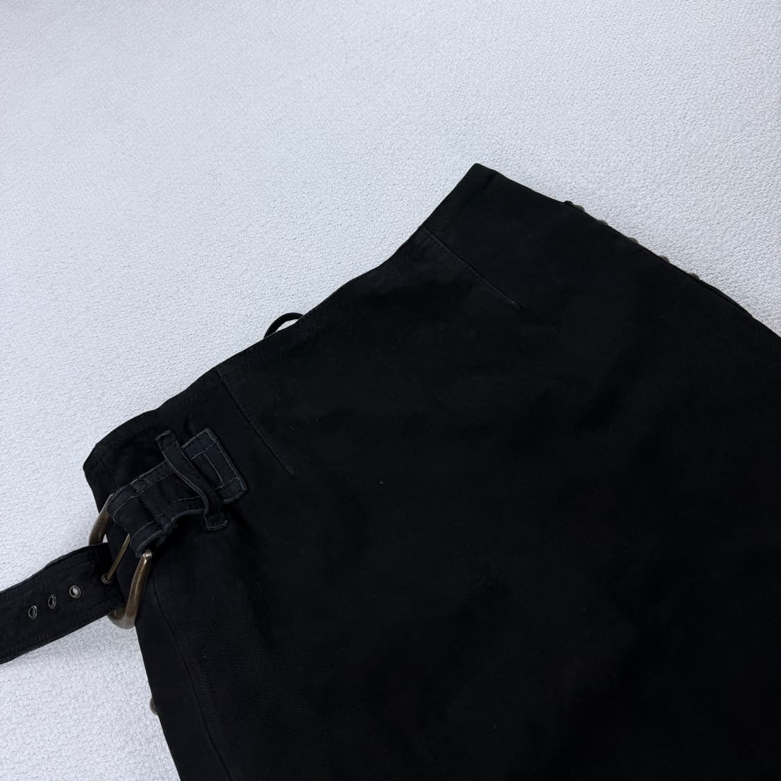 JUDDY CORN 염소가죽 웨스턴 벨트 스커트 상품이미지5