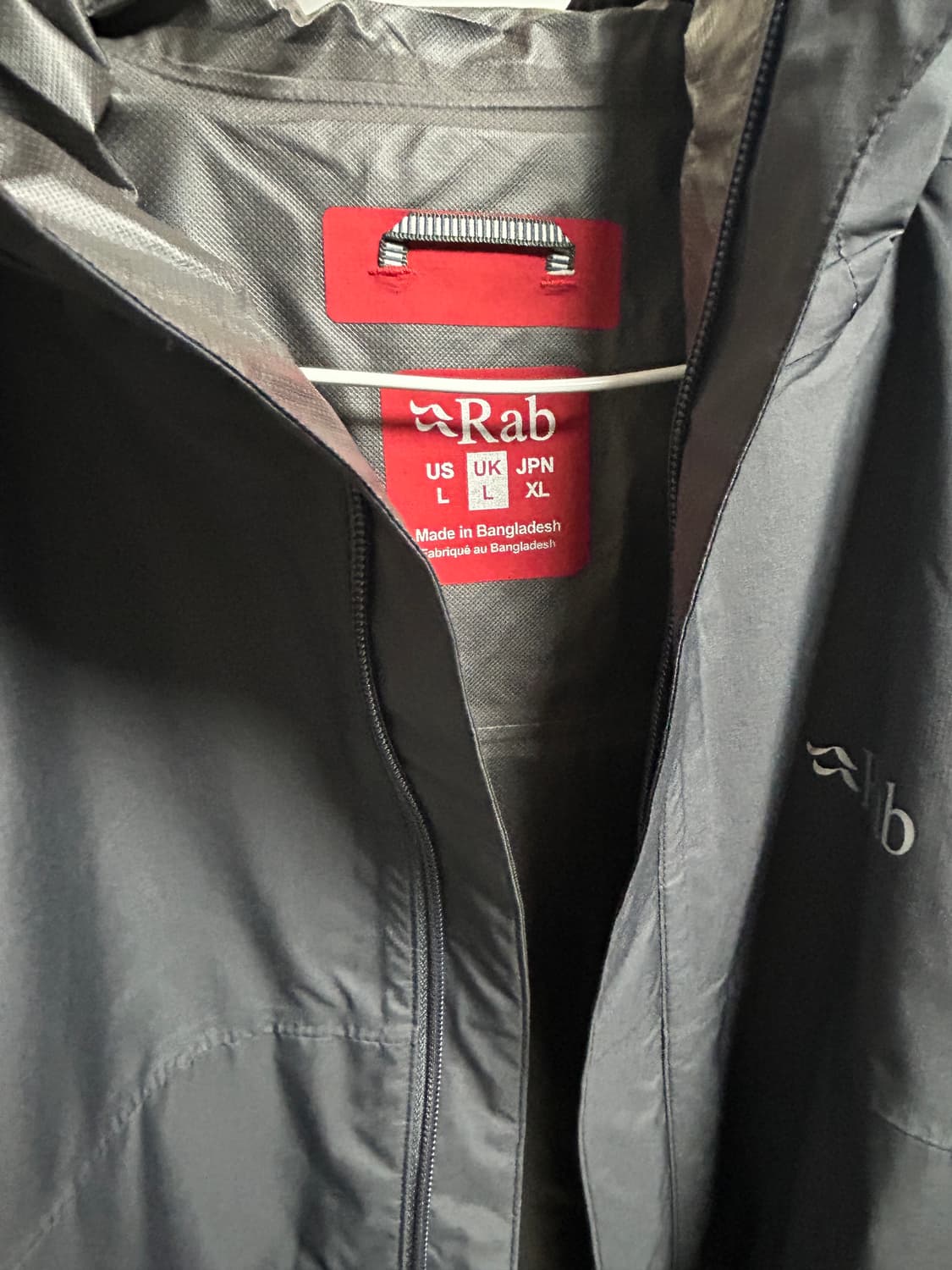 [새상품]Rab 다운포어 에코 자켓 L 그라파이트 상품이미지4
