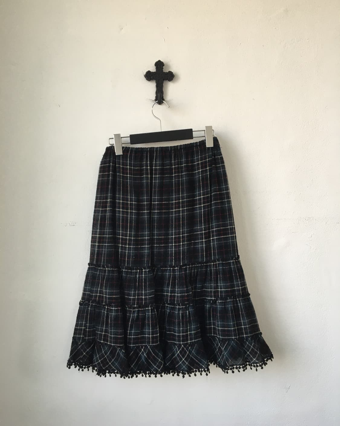 Check pattern skirt 상품이미지2
