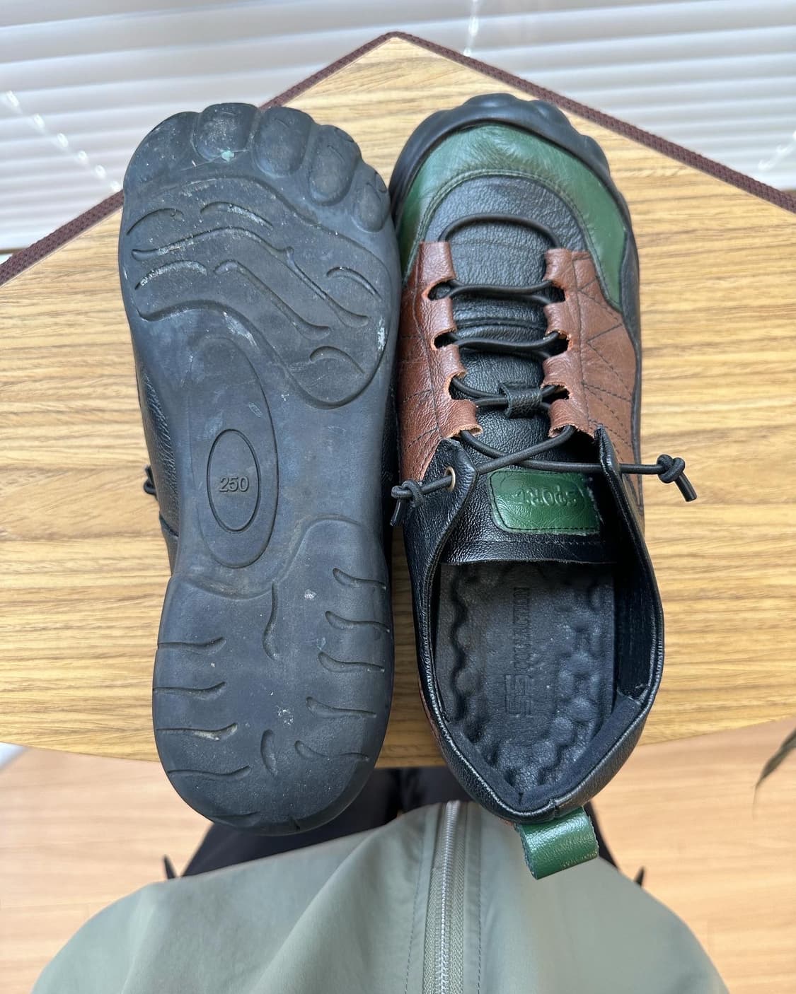 빈티지 카멜브라운 컴포트 스니커즈  상품이미지7