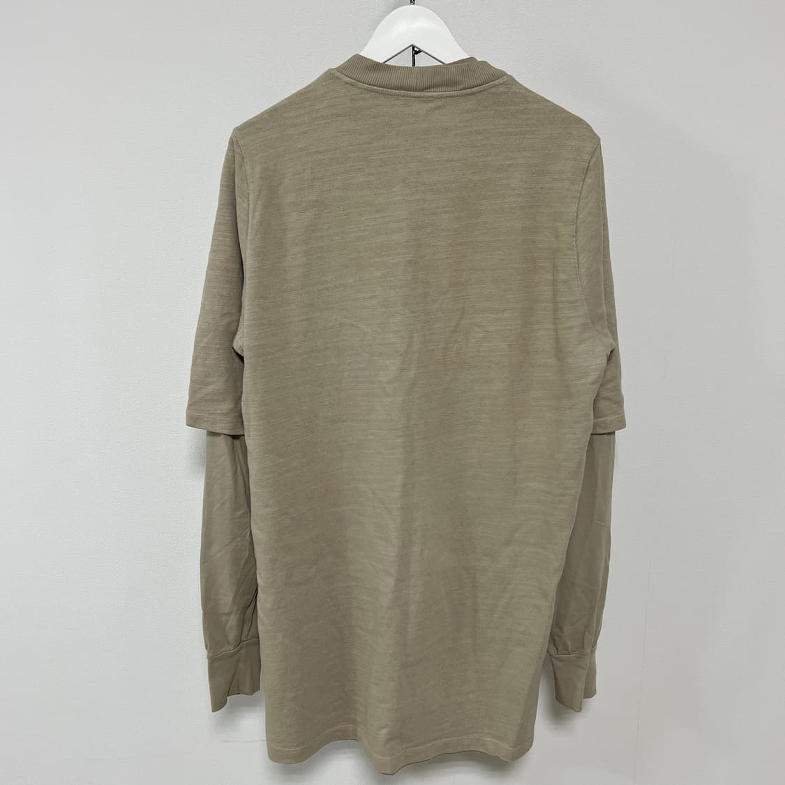 릭오웬스 18FW 다크쉐도우 허슬러 레이어드 긴팔 티셔츠 펄 상품이미지4