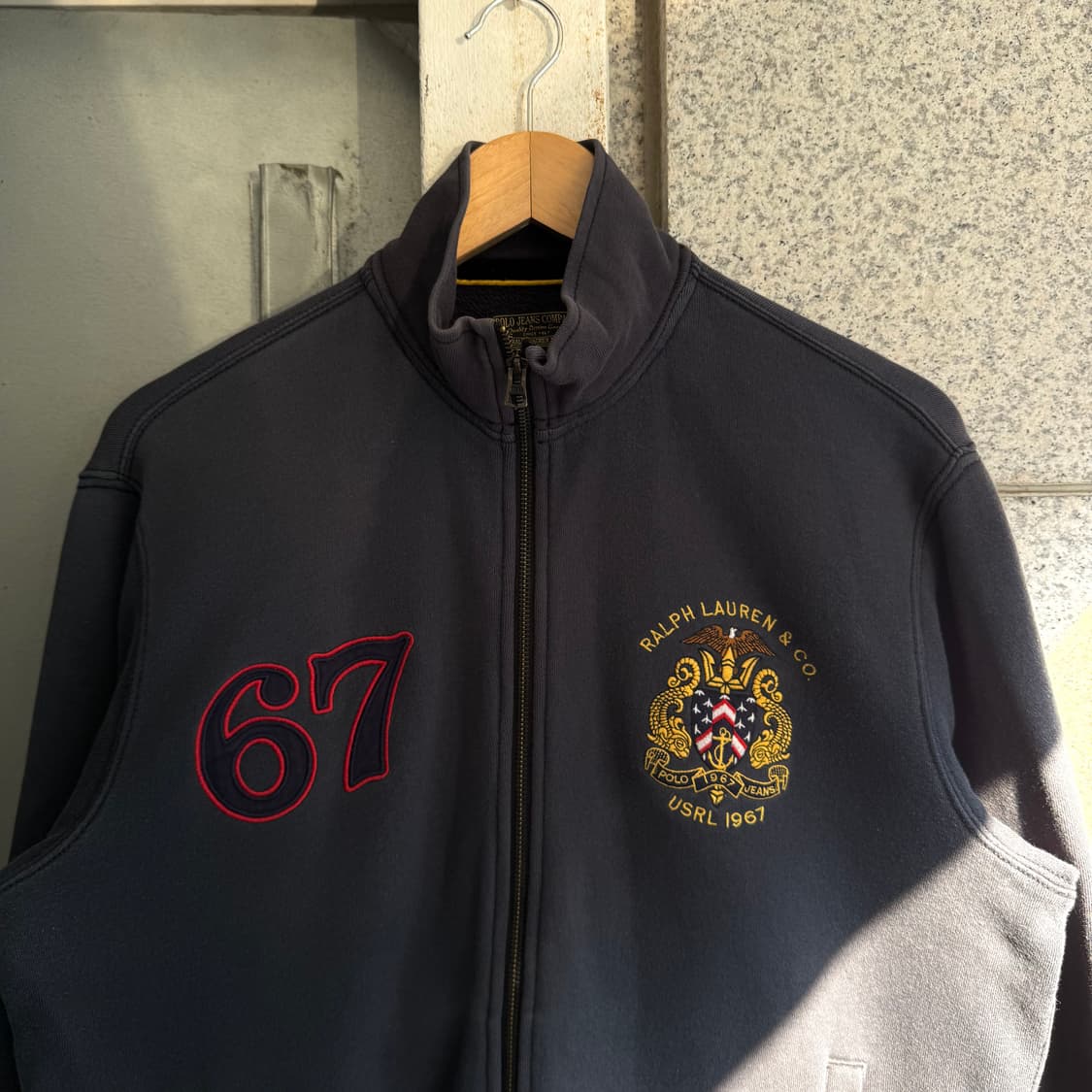폴로 진스 USRL 로고 집업 자켓 상품이미지4