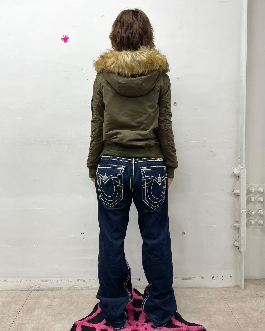 Shirring Khaki Cropped Padded Jacket  상품이미지9