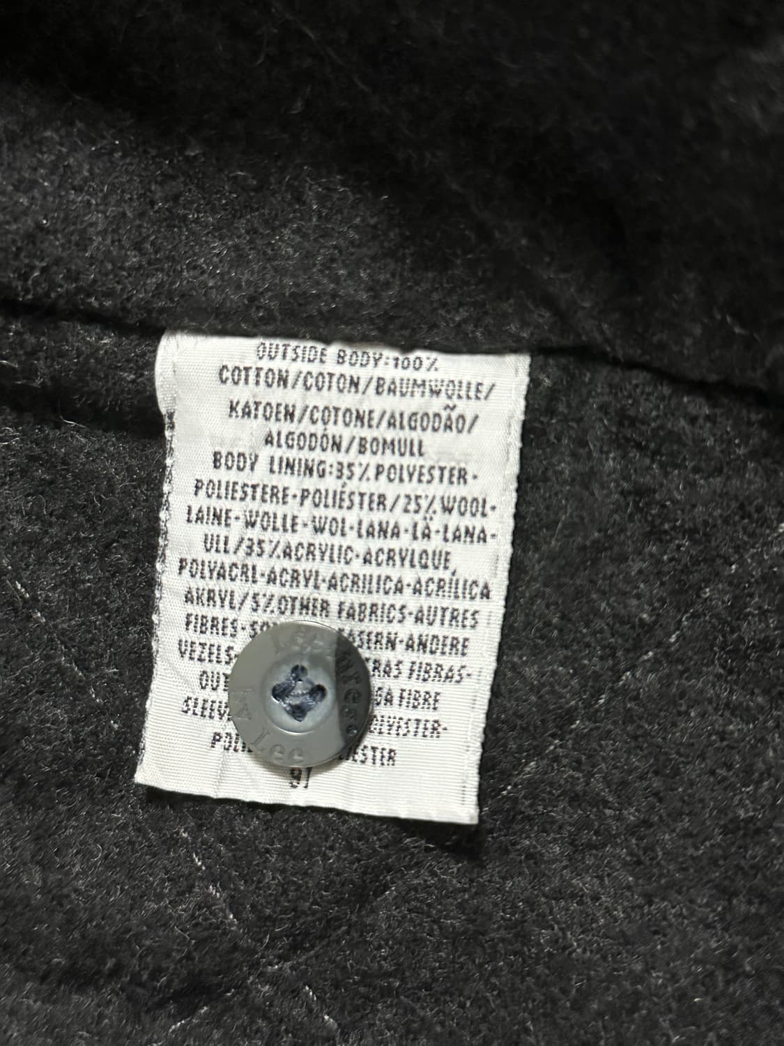 Lee Leisure 00s 빈티지 워크 자켓 상품이미지5