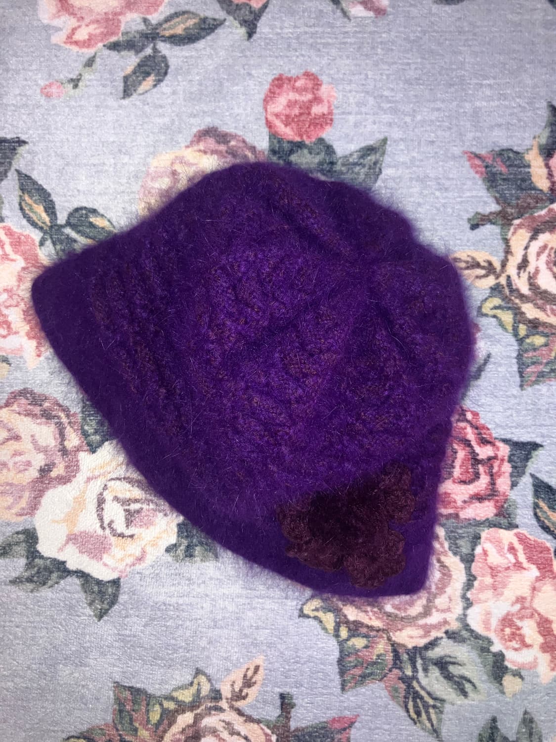 💌 purple vintage fur hat. 상품이미지1