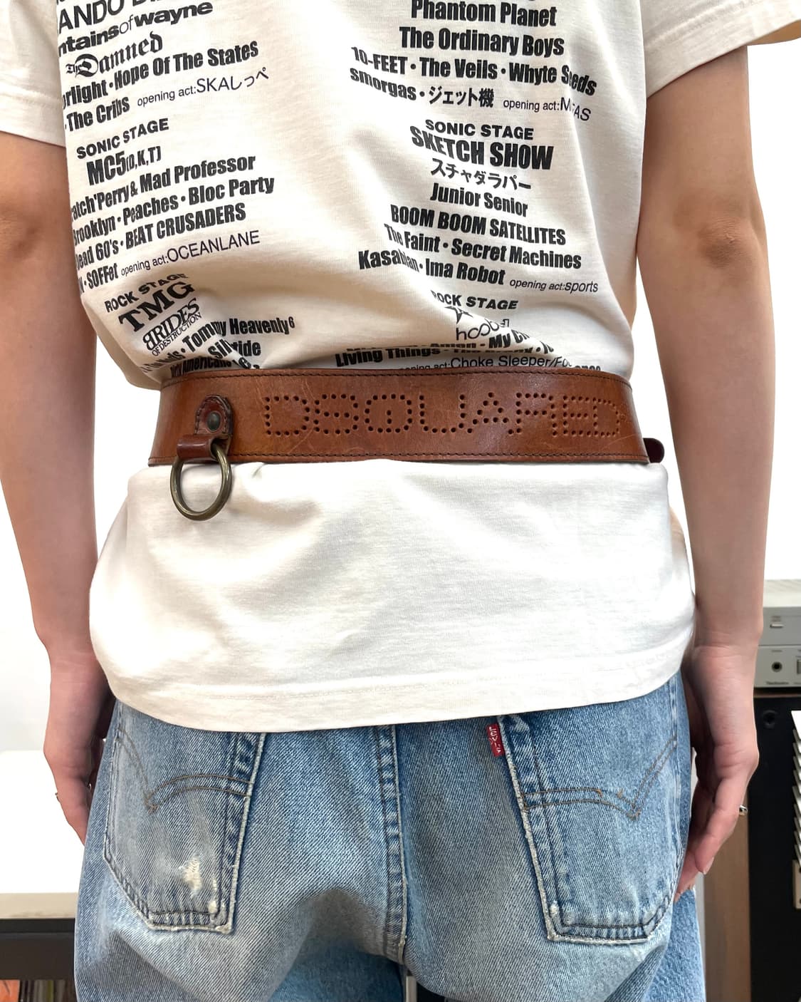 디스퀘어드 2 레더 벨트 상품이미지3