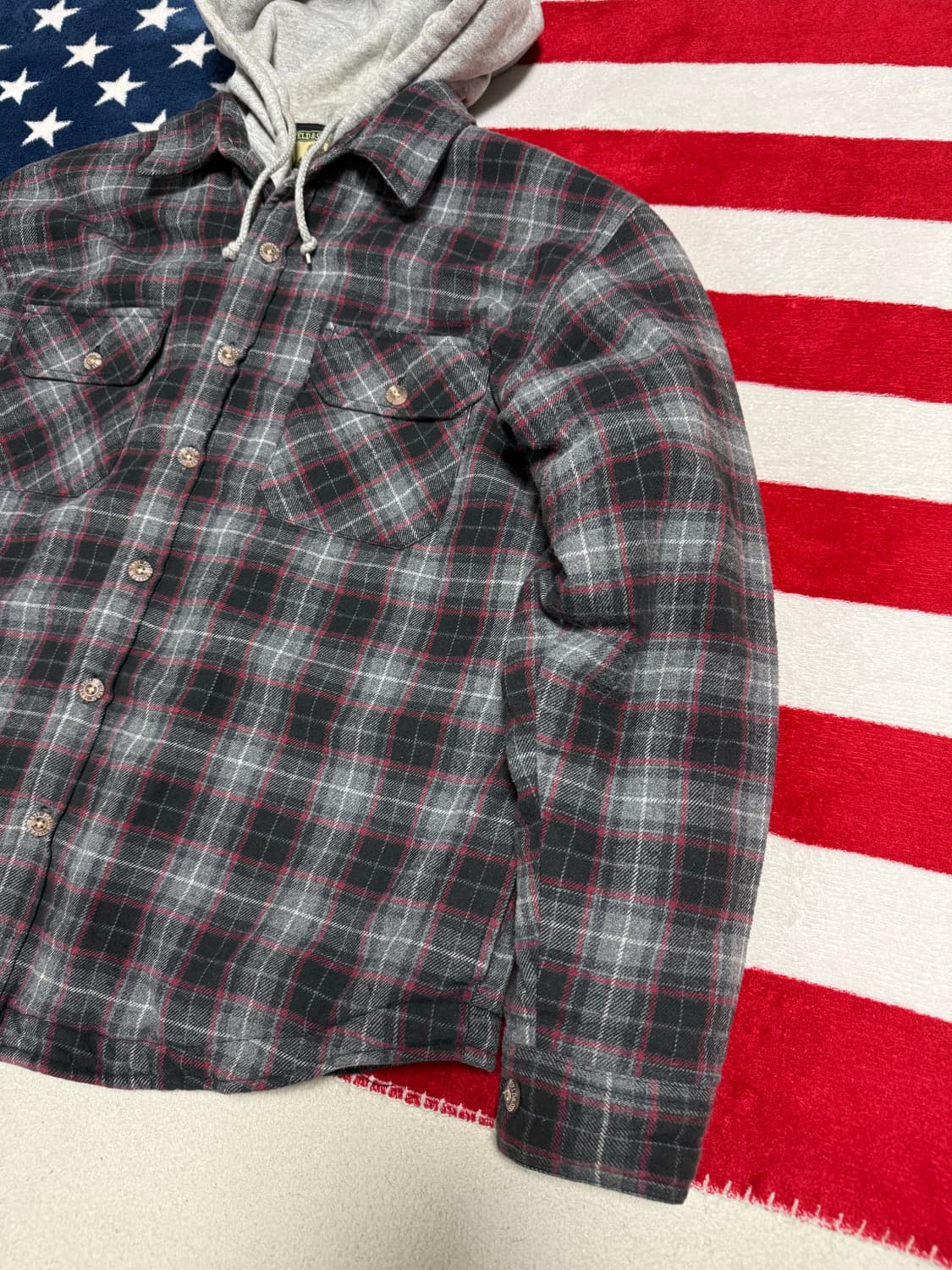 필드앤스트림 빈티지 퀄팅 플란넬 워크자켓 Flannel Jacket 상품이미지4