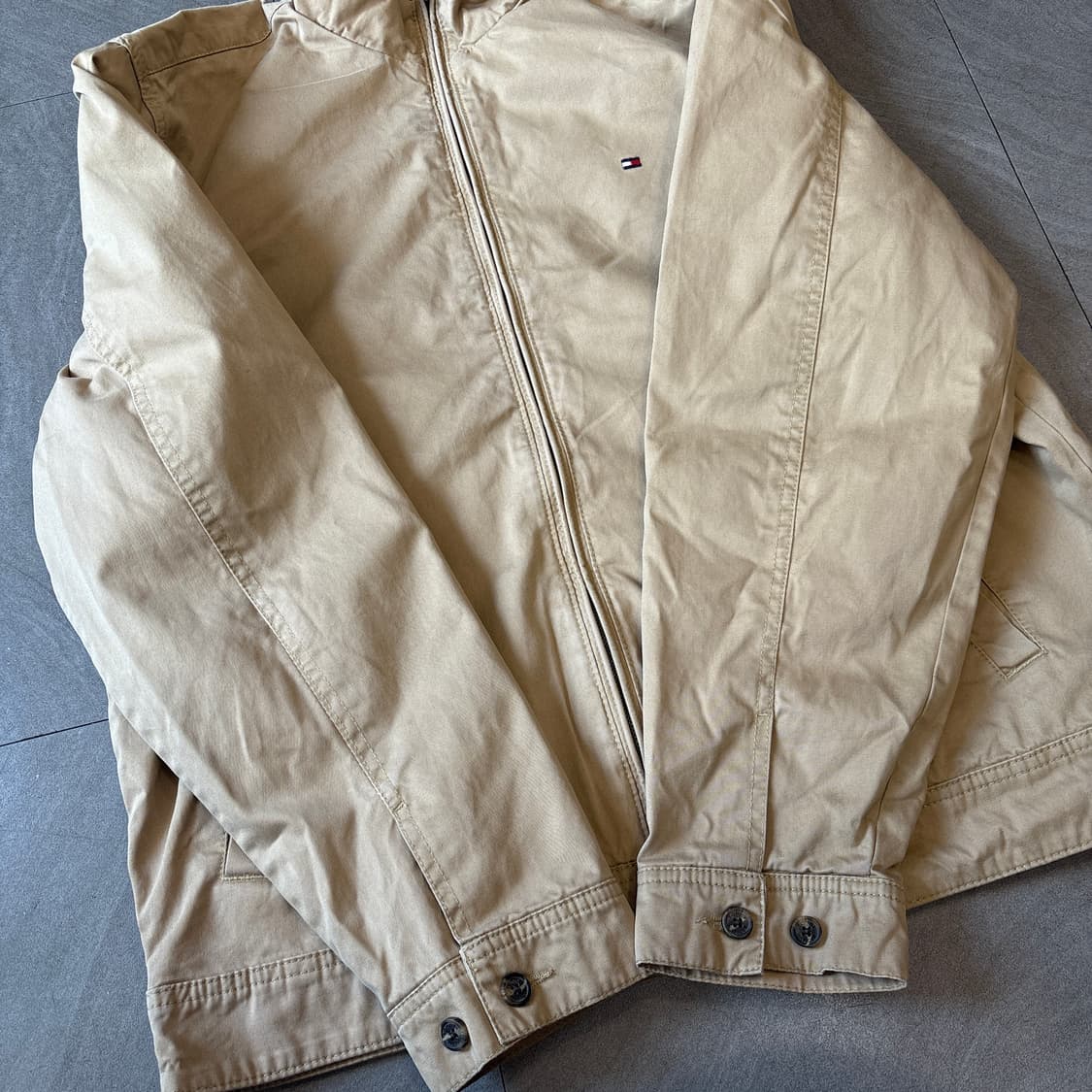 타미힐피거 정품 베이지 스윙톱 자켓 상품이미지7