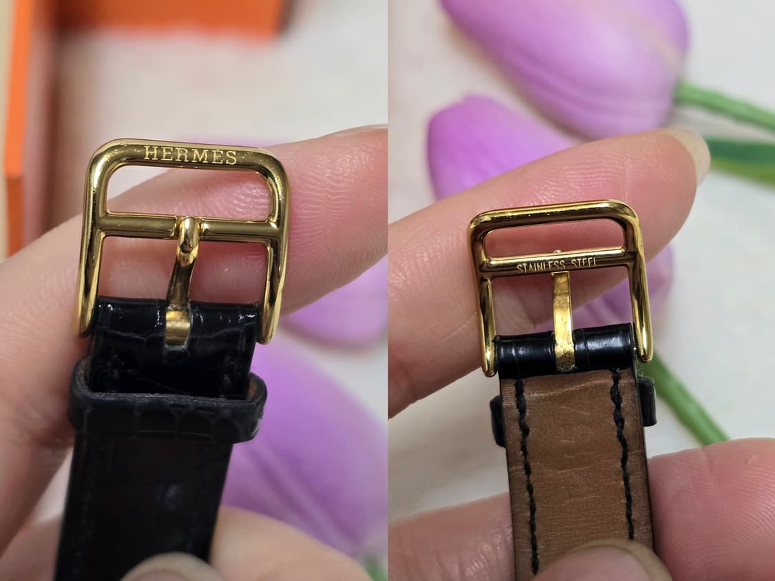 에르메스 h아워 HH.201 다이아시계 정품 감정서포함 상품이미지8